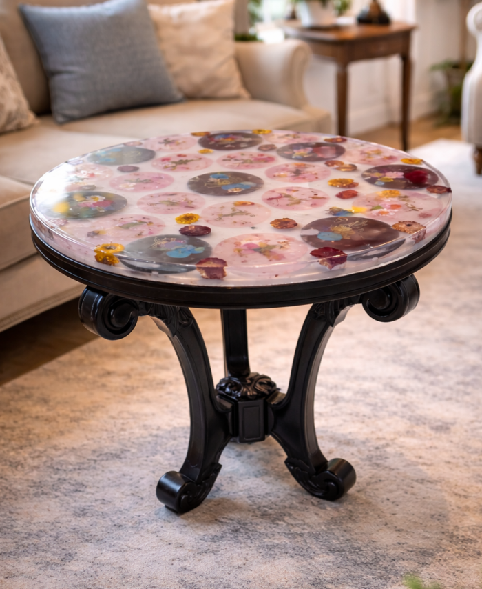 The Pastel Bloom Mosaic Table