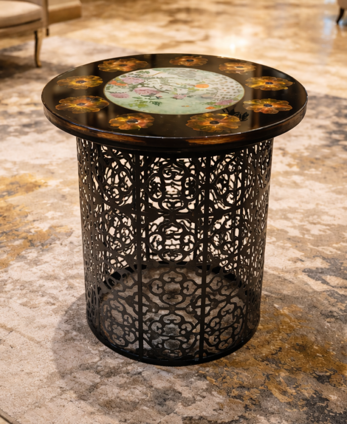 The Imperial Blossom Pedestal Table